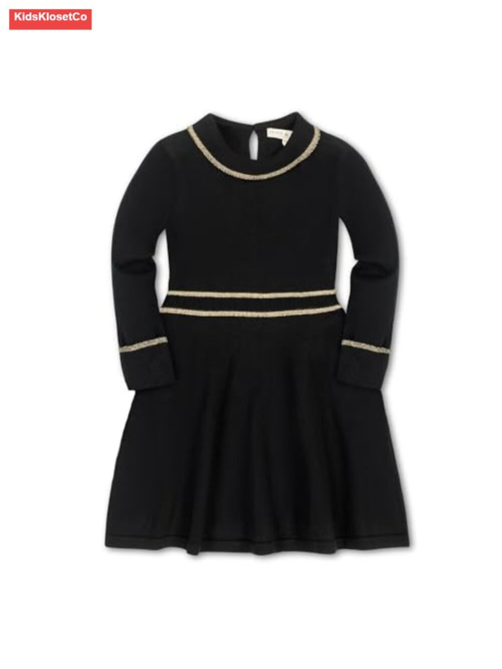 Girls Ruffled Collar Sweater Long Sleeve Organic Cotton